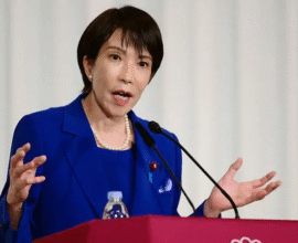 Japan stocks hit record after ruling party names pro-business leader