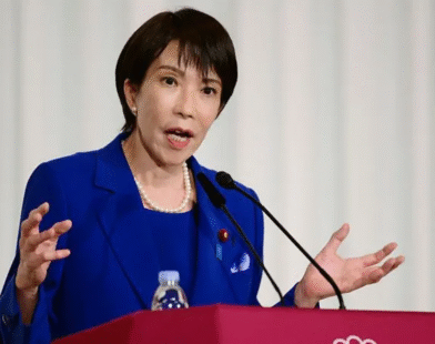 Japan stocks hit record after ruling party names pro-business leader