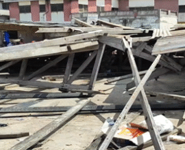 Sekondi Market Collapse Leaves One Dead Source, citinews online