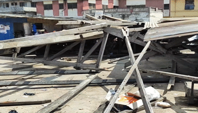 Sekondi Market Collapse Leaves One Dead Source, citinews online