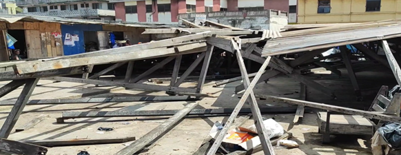Sekondi Market Collapse Leaves One Dead Source, citinews online
