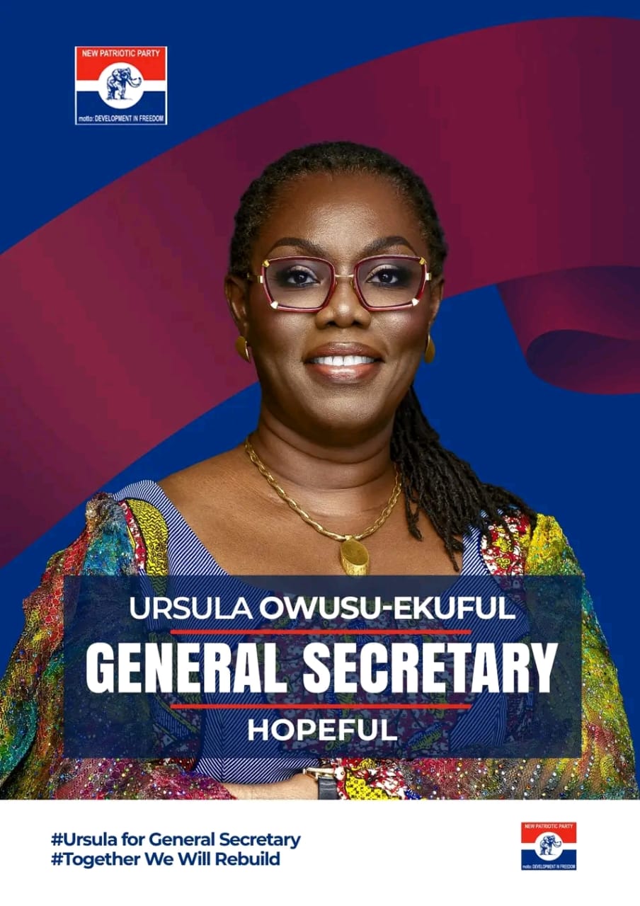 Ursula Owusu-Ekuful Declares Bid for Npp General Secretary Position Source:myjoyonline.com