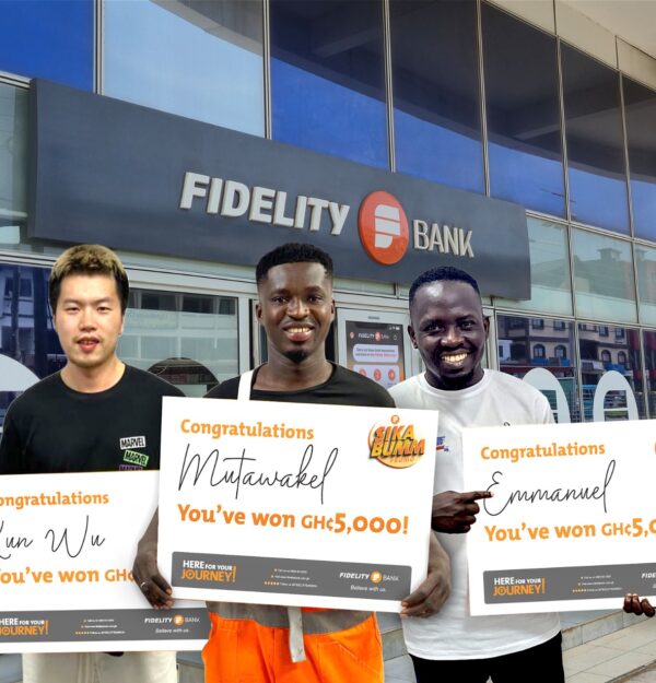 Fidelity Bank Rewards 10 Customers with a share of GHS 50,000 in First "Sika Bumm Reloaded" Monthly Draw