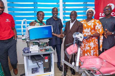 Telecel Group donates advanced cervical cancer screening equipment to Tamale Teaching Hospital and pledges free screening for women over two years.