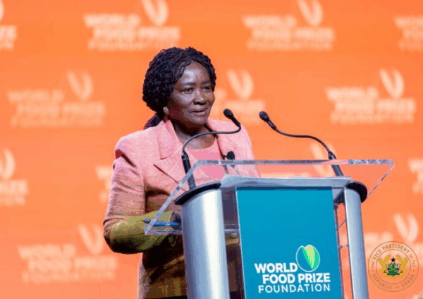 Vice President Champions Agricultural Transformation at Global Food Dialogue Source: myjoyonline.com