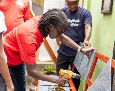 Telecel Ghana employees participate in hands-on upcycling workshop to mark World Sustainability Day 2025