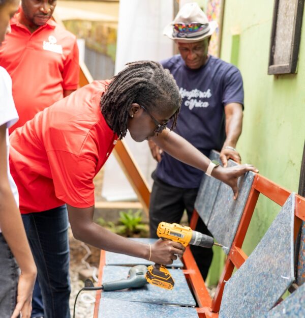 Telecel Ghana employees participate in hands-on upcycling workshop to mark World Sustainability Day 2025