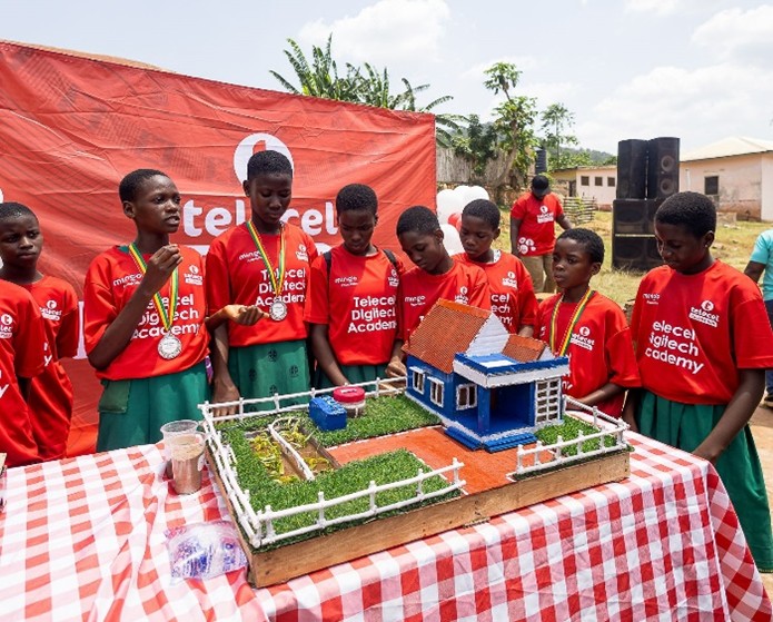 About 500 students across five regions graduating from the Telecel DigiTech Academy showcase their capstone projects at the ceremonies. - The business avenue