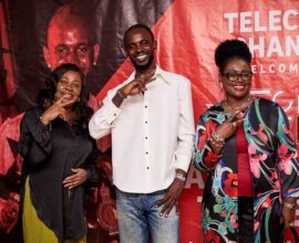Black Sherif Takes Victory Lap to Telecel Ghana HQ after 27th TGMA Sweep