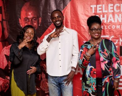 Black Sherif Takes Victory Lap to Telecel Ghana HQ after 27th TGMA Sweep