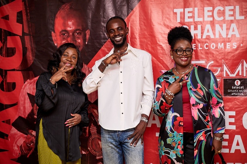 Black Sherif Takes Victory Lap to Telecel Ghana HQ after 27th TGMA Sweep