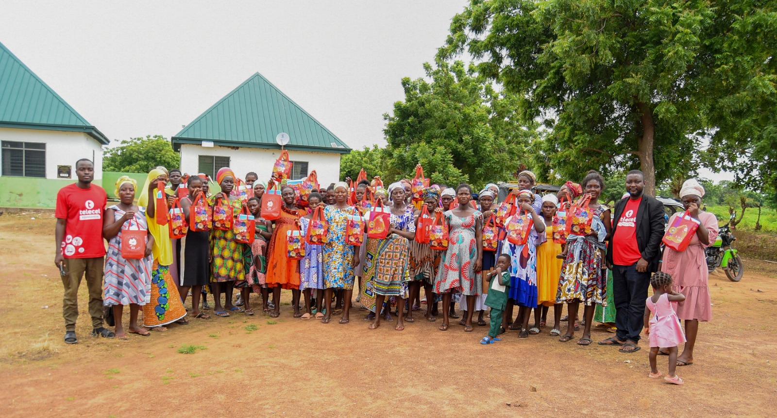 Over 150 pregnant women screened during Telecel Foundation’s Rural Ultrasound Scan in Chantai, Oti Region.