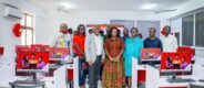 Telecel Ghana hands over the renovated and equipped 42-unit IT lab to the University of Ghana.