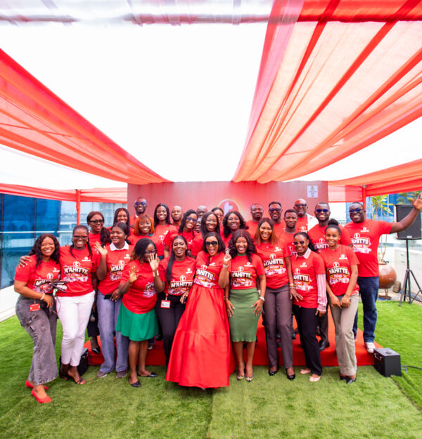 Telecel’s senior management team and officials from National Lottery Authority and Kunim at the launch of Telecel M’ahitti Promo.