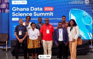 Telecel Ghana’s delegation of experts at the 2026 Ghana Data Science Summit in Ho.