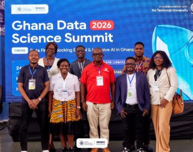 Telecel Ghana’s delegation of experts at the 2026 Ghana Data Science Summit in Ho.