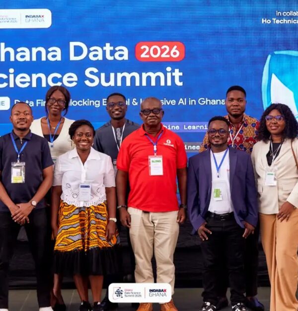 Telecel Ghana’s delegation of experts at the 2026 Ghana Data Science Summit in Ho.